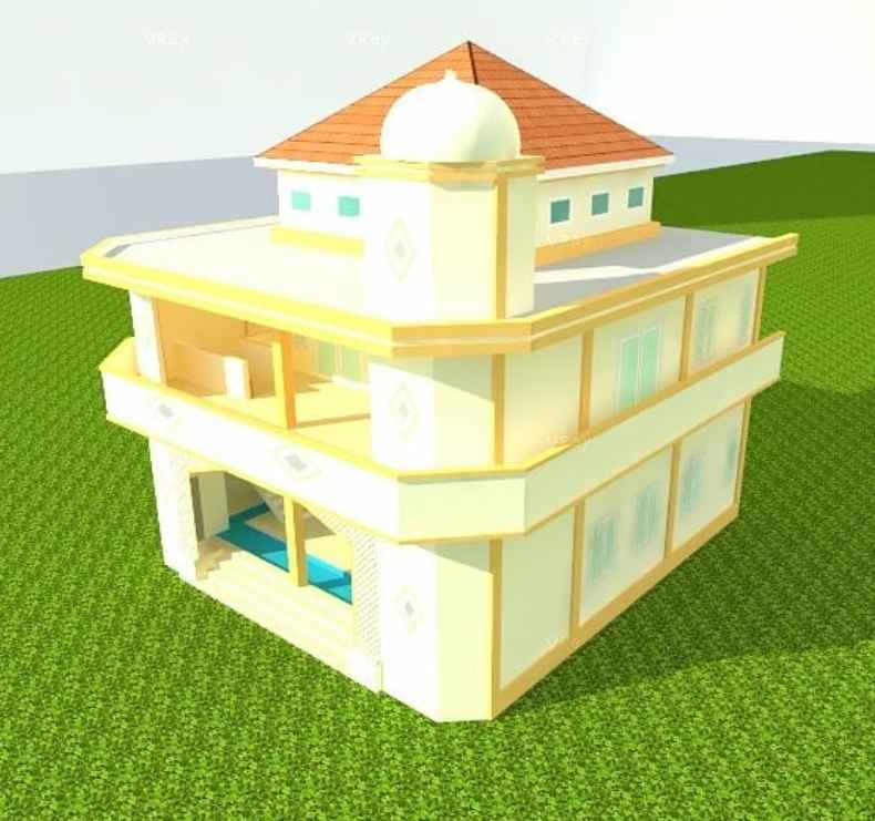 Portofolio 6 Desain Masjid